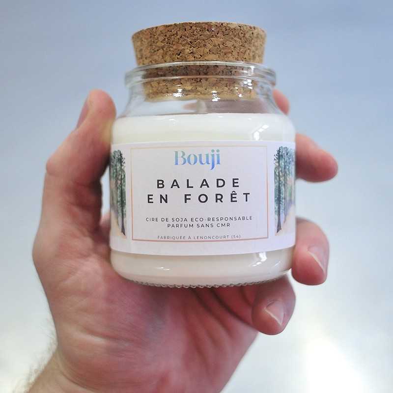 Bougie 120gr - Balade en forêt